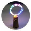 Miniatyrbild 1 av 6: Flaskformade LED-strålljus [2-pack] Färgrik 2m 10 lampor