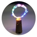Miniatyrbild 1 av 6: Flaskformade ljusslingor LED [2-pack] Färgrik 1m 10 lampor