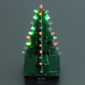 Miniatyrbild 5 av 5: Led Julgransats, 3d Färgglad Julgran Led Flash Krets Elektronisk Diy Fest Julgåva Med Modul Elektroniskt Lärkit (tri-colo