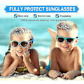 Pikkukuva 5 / 5: By Toddler Kids Floating Neop Sunglass And Glasses Ss Boys Girls Sports Wide Frame Eyewear Retainer3pcs