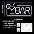 Miniatyrbild 3 av 5: Öldekoration Leuse-skylt, LED-neonskylt för väggdekor för barer festklubb butik ölbar bar MODOU