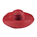 Miniatyrbillede 1 af 4: Dame Solhat i Halm med Bred Skygge Sommerhat Sammenfoldelig Rulle Op Floppy Strandhatte