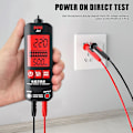 Miniatyrbillede 3 af 5: A1 Fuldautomatisk Anti-brænd Intelligent Digital Multimeter Spændingsdetektering Multimeter Lcd-display（A1 Kludpose）