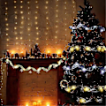 Miniatyrbilde 3 av 5: Julebåndlys LED batteridrevne julelys julelys hagefest juletredekor 5m