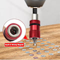 Miniatyrbild 4 av 5: Borrförlängningsbitshållare 4 st - 12' Magnetisk borrskruvmejselbitshållare Bar Chuck Adapter Exten GIft ZMYX