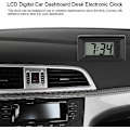 Miniatyrbild 3 av 5: LCD Digital Bordsur Klocka Bil Instrumentbräda Skrivbord Elektronisk Klocka Datum Tid Kalender Display