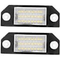 Miniatyrbild 1 av 5: 2 st 24 LED-lampor Nummerplåt LED-lampa för Ford C MAX Focus MK2