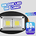 Pikkukuva 4 / 5: Led-työvalo, 30 W:n ladattava työvalo, vedenpitävä