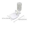 Miniatyrbilde 4 av 4: 1 stk 450 ml automatisk drikkebolle vanndispenser for kjæledyr kanin chinchilla