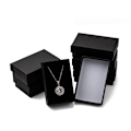 Miniatyrbild 1 av 2: Presentask till smycke - Svart - 8x5 cm - 4st