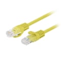 Miniatyrbillede 1 af 2: Lanberg Patchcord cat.5e UTP 1m gul 10-pak PCU5-20CC-010 - 5901969435580