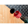 Miniatyrbillede 3 af 5: BiM Multi Material Hulsav - WOLFCRAFT - Diameter 83 mm - Skæredybde 40 mm Rød