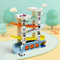 Miniatyrbillede 4 af 4: Cirkuit Automobile - TOP BRIGHT - 4 Racer biler - 4 Ramper - 2 Parkeringsniveauer - Tankstation