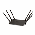Pikkukuva 1 / 4: Talius modeemi - reititin, tech 4 u - TAL-RT2100GLAN - Talius Gigabit WiFi Router 2100 Mbps Dual Band 4 porttia 6 antennia