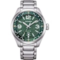 Pikkukuva 1 / 3: Kello - Vihreä Teräs - Citizen - AW1830-88X Silver, Grön