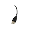 Miniatyrbild 3 av 4: STARTECH FTDI USB till seriell RS232 adapterkabel 1 port med optisk isolering - Svart