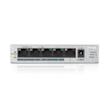 Miniatyrbild 2 av 3: ZYXEL GS1005HP 5-portars Ethernet-switch - 2 lager som stöds - Twisted Pair - Desktop