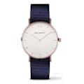 Pikkukuva 1 / 2: Kello - Paul Hewitt - PH-SA-R-ST-W-N-20 - Ø 39 mm - Kvartsikello - Nylon Sininen/Vaaleanpunainen Blå, Rosa