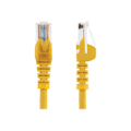 Pikkukuva 3 / 3: STARTECH 3m koukuton Cat5e UTP-verkkokaapeli - Anti-Snag RJ45 Ethernet-johto - M/M - keltainen