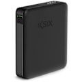 Pikkukuva 2 / 2: Powerbank Ksix Nano 5 000 mAh, taskukoko, virransyöttö, 20 W, USB-C-USB-C-kaapeli, LED-merkkivalot, musta