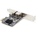 Pikkukuva 2 / 2: PCIe Verkkokortti - StarTech.com - 2 Porttia - 10/100/1000Mbps - Wake-on-LAN - VLAN - Jumbo-kehyksiä 9K