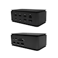 Pikkukuva 3 / 3: USB-tukiasema - i-Tec - USB4DUAL4KDOCKPD - 10 Gbit/s - Yhteensopiva Windowsin kanssa - Musta