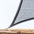 Miniatyrbillede 4 af 6: Shazail InnovaGoods rektangulært skyggesejl 2 x 3 m - Grå Beige