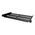 Pikkukuva 2 / 3: Ilmaistava hylly 1U - StarTech.com - CABSHELFV1U - Teräs - Syvyys 250 mm - Kestää 20 kg