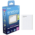 Miniatyrbillede 3 af 3: Panasonic BQ-CC87 +4x eneloop AA oplader til NiMH rundceller LR03 (AAA), LR6 (AA)