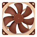 Miniatyrbillede 2 af 3: Noctua blæser 140mm NF-A14 PWM
