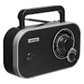 Miniatyrbild 3 av 3: Transistorradio - Denver Electronics - TR-51 - AM/FM-tuner - Bärbar - Svart Svart