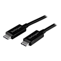 Pikkukuva 2 / 4: STARTECH USB 3.1 USB-C - USB-C-kaapeli 1 m - USB C - Mies / Mies - Musta
