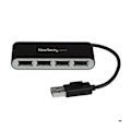 Pikkukuva 2 / 5: USB 2.0 - STARTECH.COM - ST4200MINI2 - 4 porttia - Sisäänrakennettu kaapeli - Kompakti ja kevyt