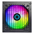 Miniatyrbillede 3 af 4: CoolBox DG-PWS600-MRBZ ATX 600W RGB sort strømforsyning Ø 12 cm x 1