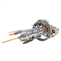 Miniatyrbillede 1 af 2: Byggelegetøj - COLORBABY - iM.Master 85455 - Rumskib Sirius Star - 987 dele - Futuristisk design Orange