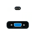 Miniatyrbillede 3 af 3: Nanocable USB-C/M til VGA/H Sort 10cm