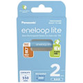 Miniatyrbillede 3 af 3: Panasonic eneloop lite HR03 Genopladeligt batteri LR3 (AAA) NiMH 550 mAh 1,2 V 2 stk.