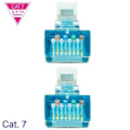 Miniatyrbild 3 av 4: NANOCABLE 10.20.1710 10m Cat.7 600Mhz LSZH SFTP PIMF Ethernet-kabel RJ45 LAN Local Area Network för PC Laptop PS4 PS5