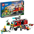 Miniatyrbillede 1 af 6: LEGO® City 60374 brandredningsbil, legetøj med moderne droner og minifigurer Flerfärgad