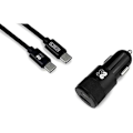 Miniatyrbillede 1 af 2: SUBBLIM dobbelt biloplader PD20W+QC3.0+C til C/Lightning B