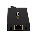 Pikkukuva 2 / 4: USB 3.0 - STARTECH - ST3300GU3B - 3 liitintä - Gigabit Ethernet - Alumiini