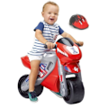 Pikkukuva 2 / 5: Porteur Draisienne MotoFeber 2 Racing kypärällä - FEBER - Lapsi - 2 pyörää - Punainen