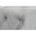 Miniatyrbillede 2 af 3: Bænksæde af polyester, fløjl og MDF træ DKD Home Decor grå