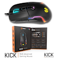 Miniatyrbillede 4 af 4: Krom Kick optisk gaming mus