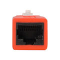 Miniatyrbillede 4 af 4: Gigabit Ethernet Cat 6 adapter til distribution - STARTTECH - Rød