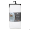 Miniatyrbillede 4 af 6: Drap-housse - ATMOSPHERA - Hvid - 140x190 cm - Hætte H30 cm - 100% Bomuld Vit