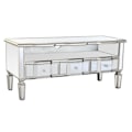 Miniatyrbillede 1 af 4: TV-møbel Thyann Silver Mirror MDF (112 x 50 x 45 cm)