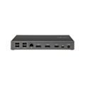 Miniatyrbillede 4 af 6: USB Hub - Startech - DK31C2DHSPDUE - 3 Porte - 4K Ultra HD - Sort