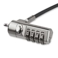 Miniatyrbillede 1 af 4: StarTech Sikkerhedskabel til bærbar computer med drejeligt hængsel - Tyverisikring med 4-cifret kode () -