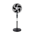 Miniatyrbillede 1 af 4: Gulvventilator - Orbegozo - SF 014 - 5 vinger - Grå og Sort - Moderne design Grå och svart